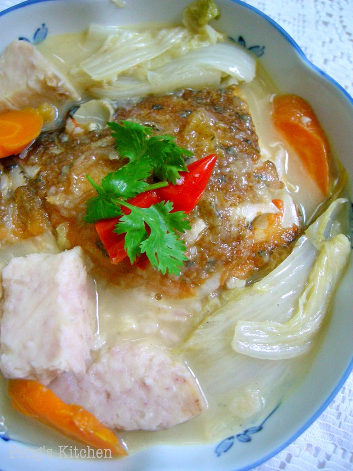 Peng's Kitchen Braised Cabbage Fish Head
