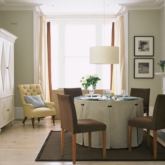 TROVE INTERIORS Skirted Tables In Action