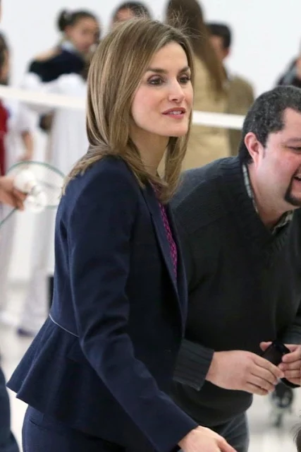 King Felipe and Queen Letizia attends the National Paraplegics Hospital 40th Anniversary