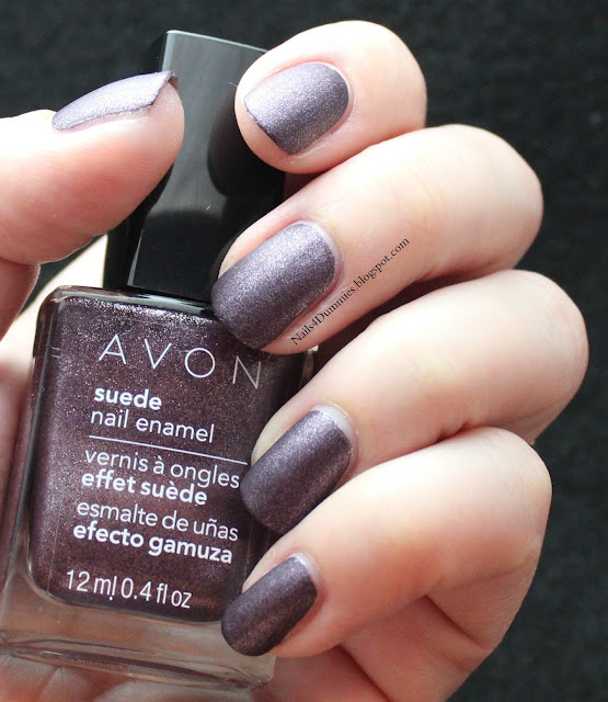 Nails4Dummies - Avone Suede Effects Soft Violet