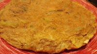 Tortilla De Alcachofas Y Espárragos
