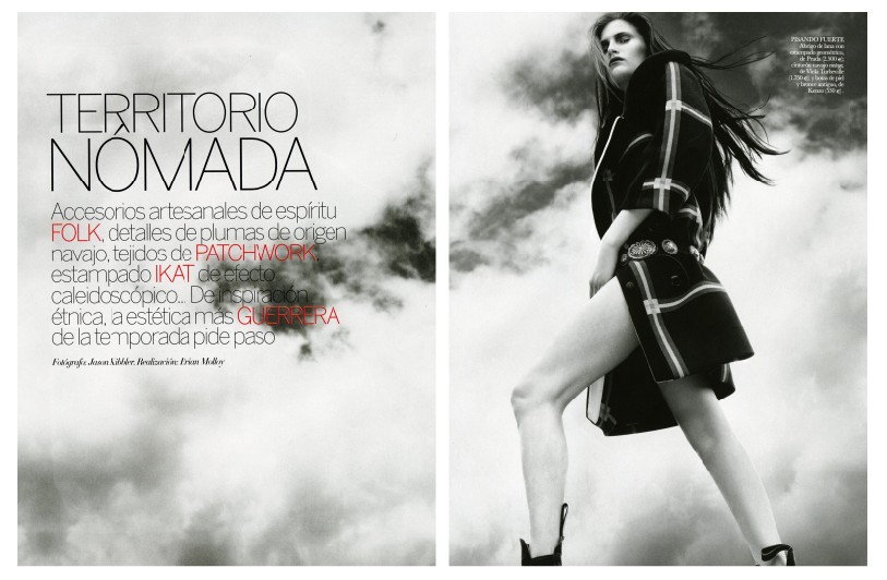 Heidi Klum Wallpaper Vogue Espana October 2011 Editorial Alla