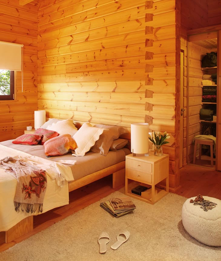 7+ Modern Log Home Interior Decorating Ideas Article