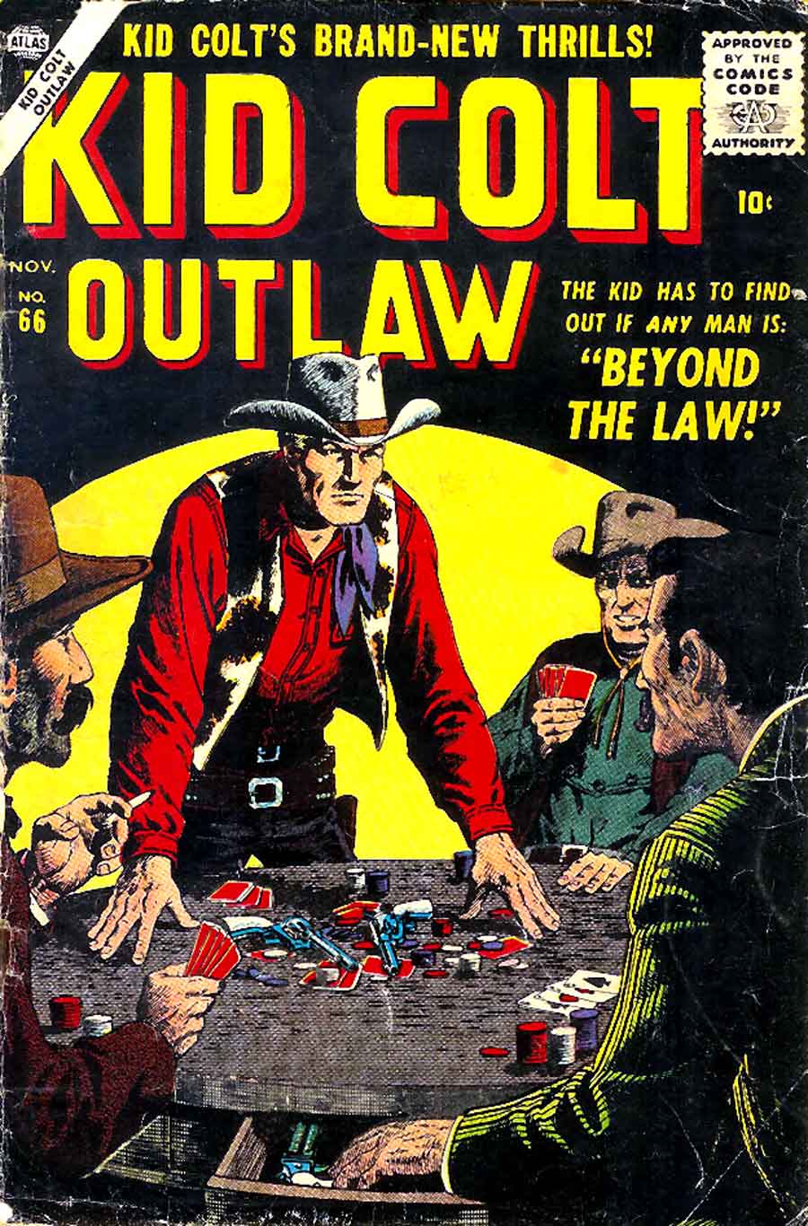KID COLT OUTLAW PICTURE LIBRARY,NO 04,1960`S ISSUE,GOOD FOR AGE,51 yrs old,RARE. KID COLT OUTLAW PICTURE LIBRARY,NO 04,1960`S ISSUE,GOOD FOR AGE,51 yrs old,RARE.