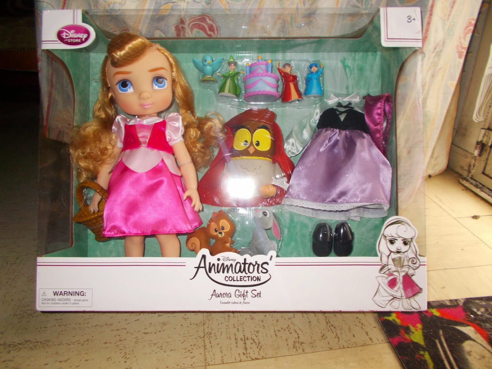 Le monde des poupées Disney: Coffret Animators Aurore gif set/ Sleeping  beauty animators gif set disney store 2014