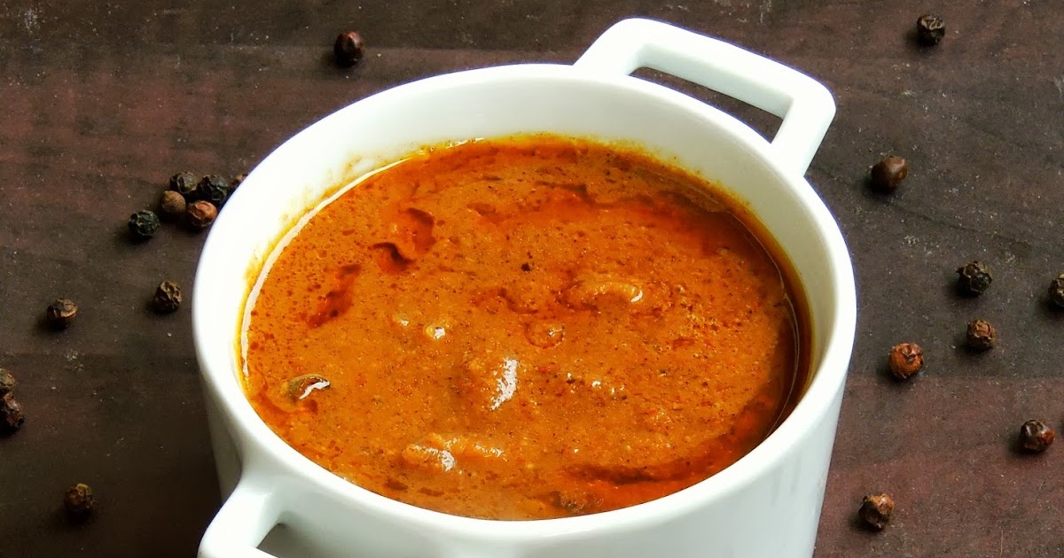 Priya's Versatile Recipes Chettinad Milagu Kuzhambu/Chettinad Pepper Gravy