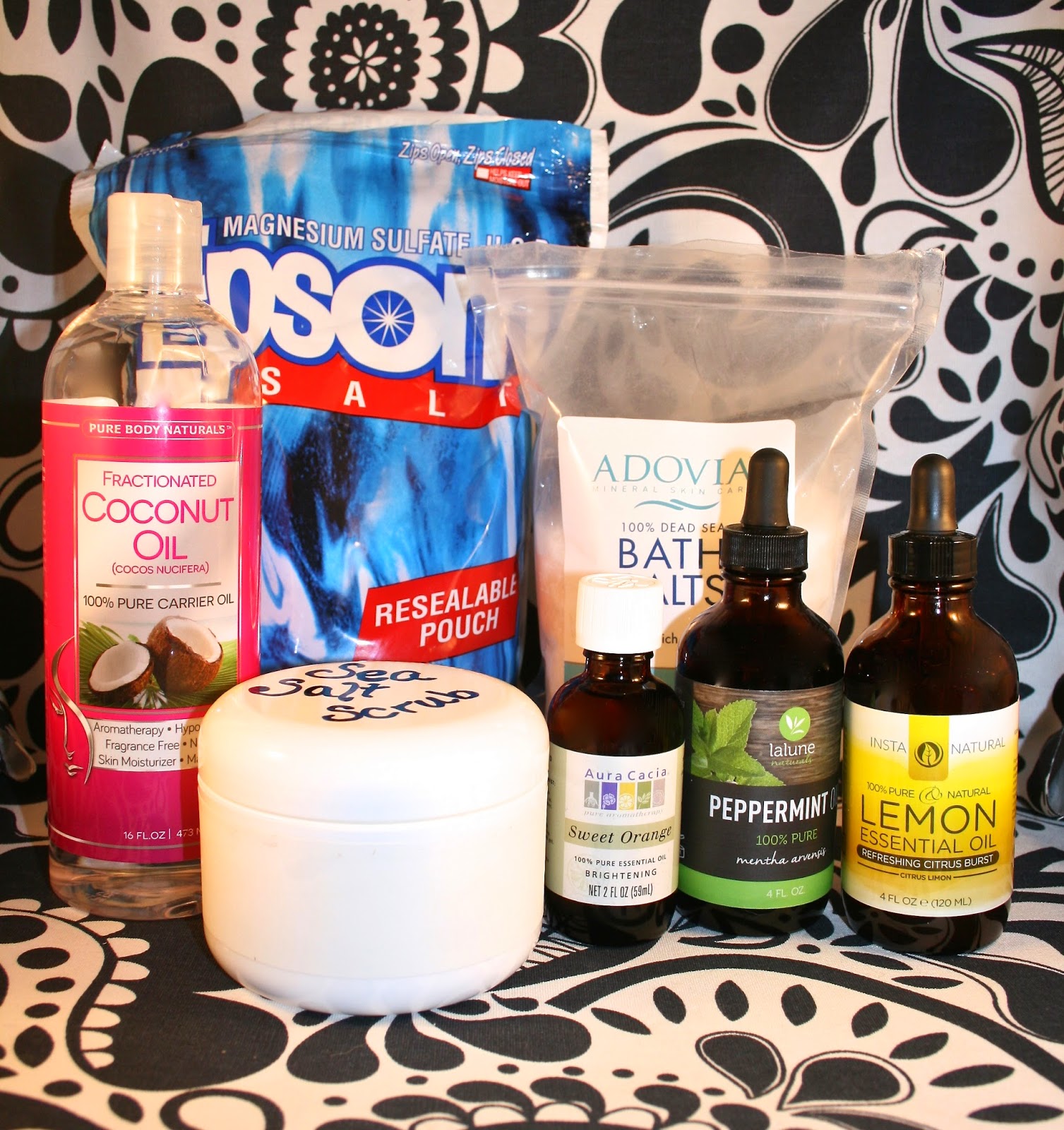 Laughing Scholar DIY Sea Salt Scrub with Pure Body Naturals