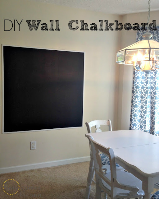 DIY Statement Piece : Chalkboard Wall