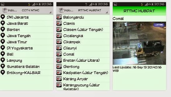 android, aplikasi, video, trafik, cctv, lalu lintas, unik, aneh, gokil