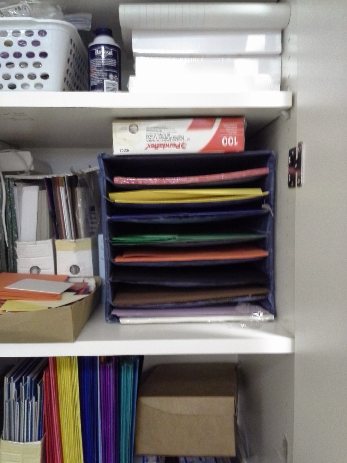 Gin's Place Paper Storage Rack