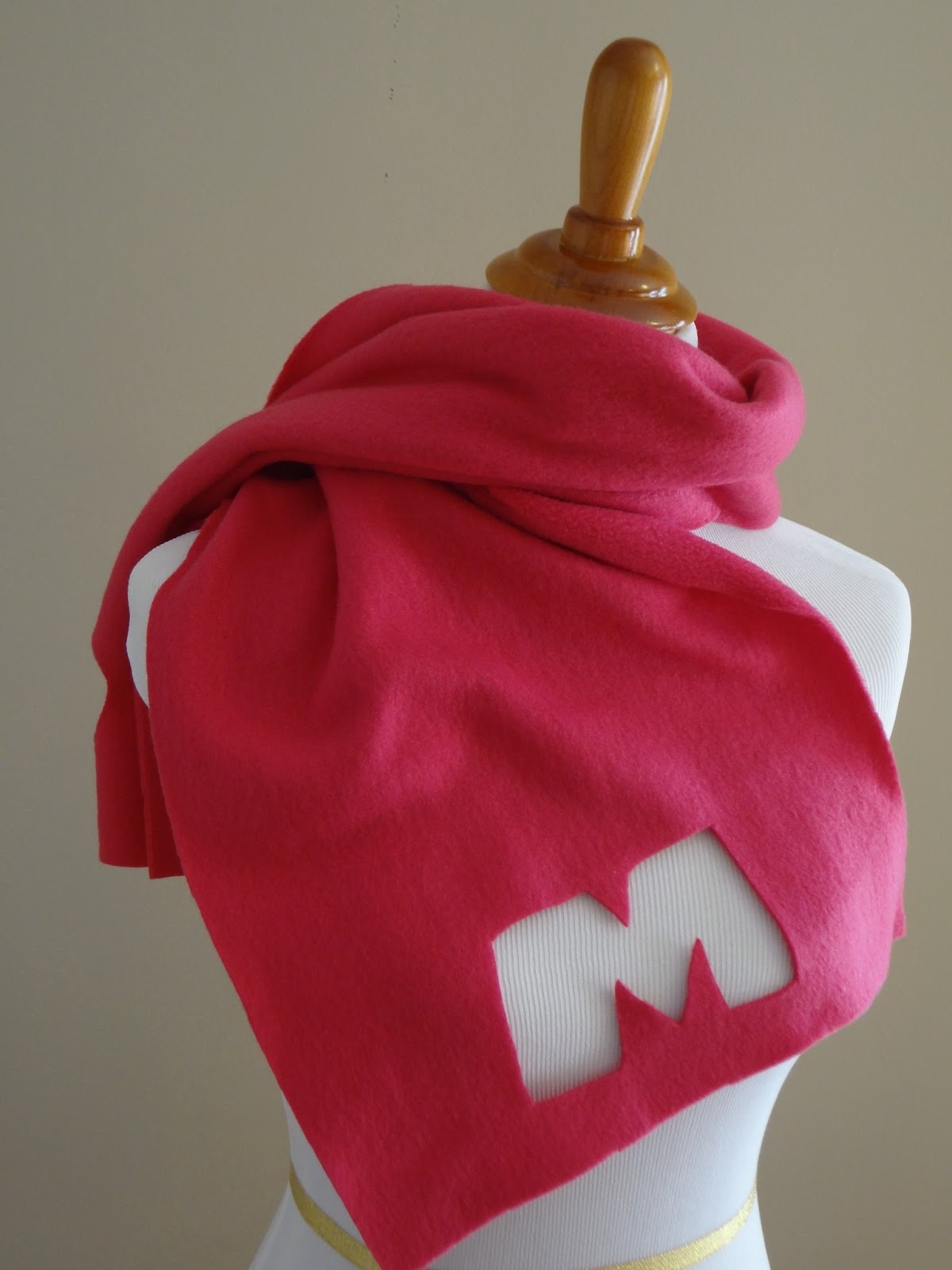 Fiber Flux How to Make an Initial Cut Out Scarf