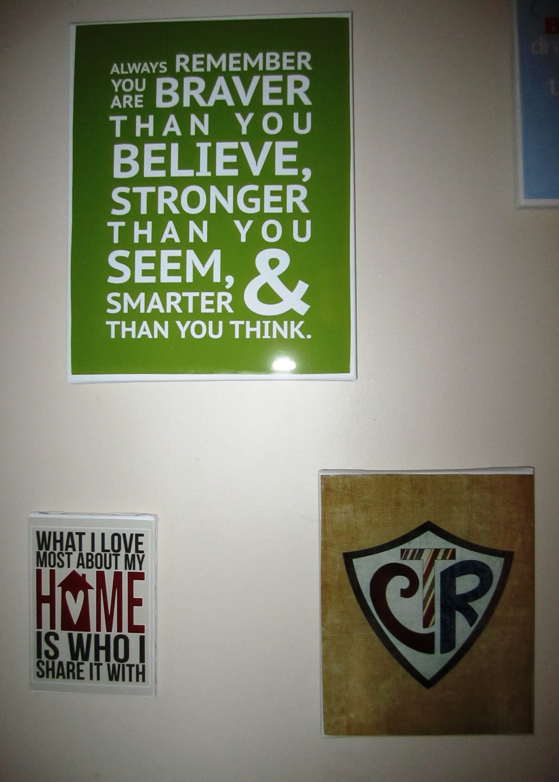 T's Simple Creations: Quote Wall