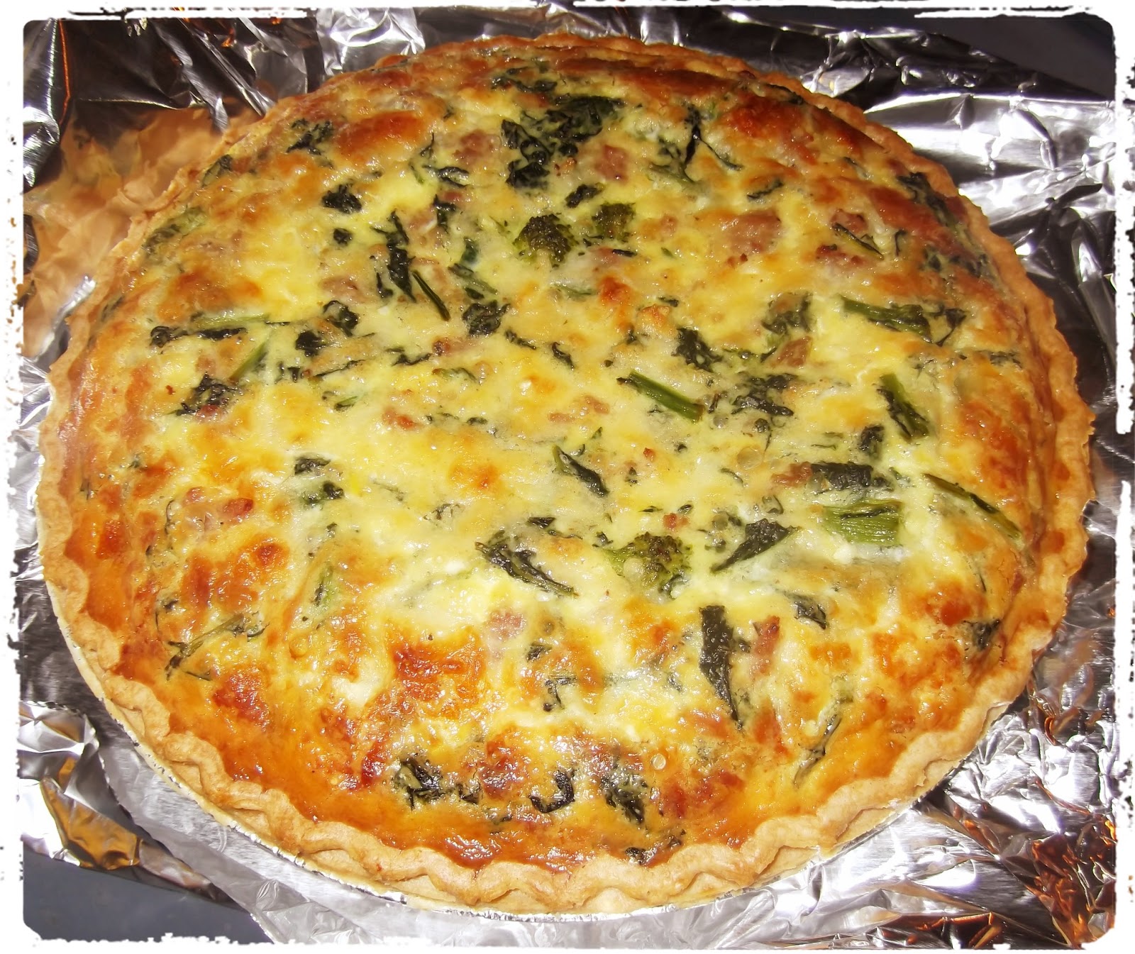 Rosie's Country Baking Broccoli Rabe, Italian Sausage and Mozzarella