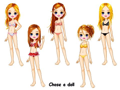 dressing up a doll