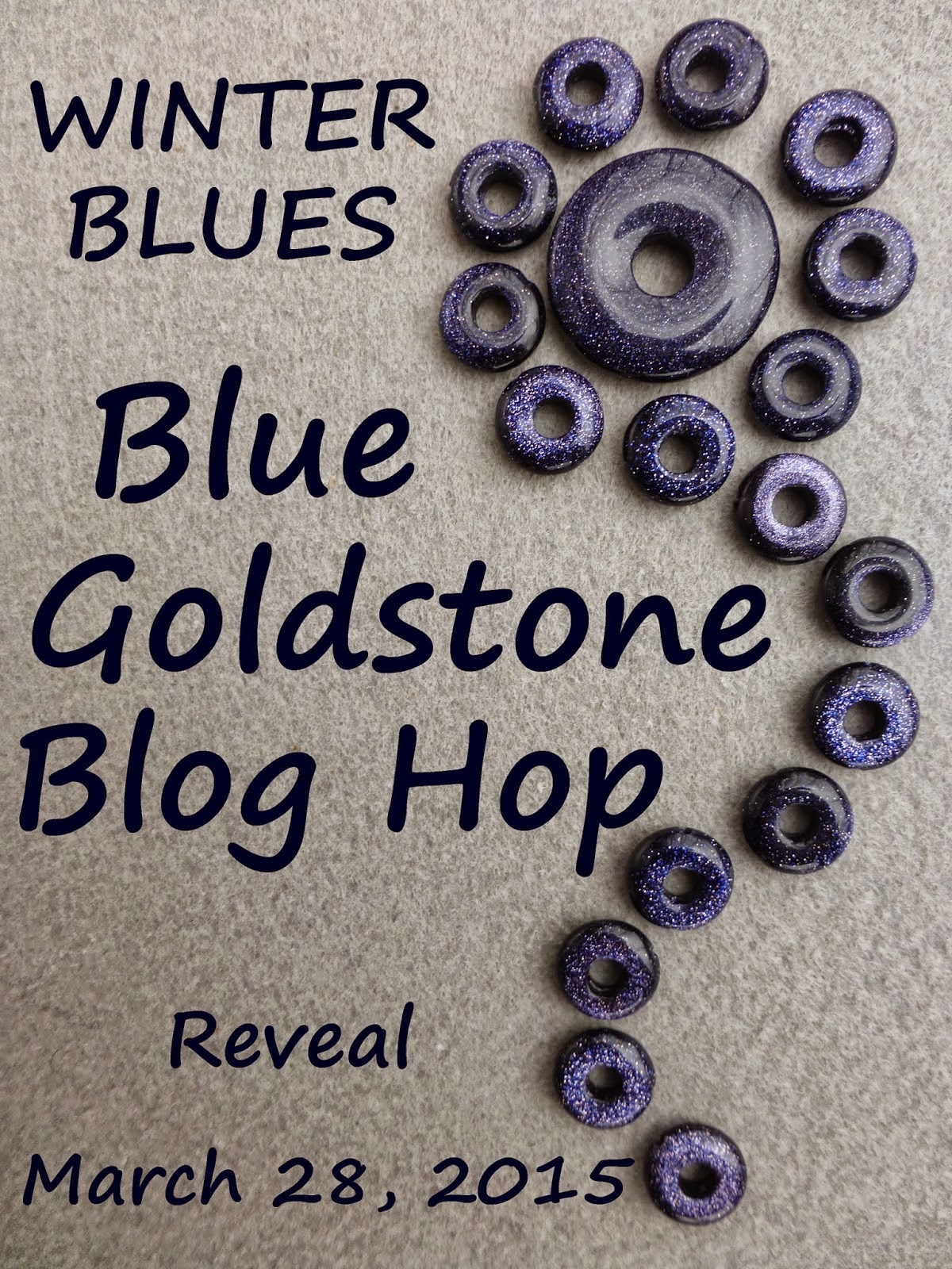 Winter Blues Blue Goldstone Blog Hop