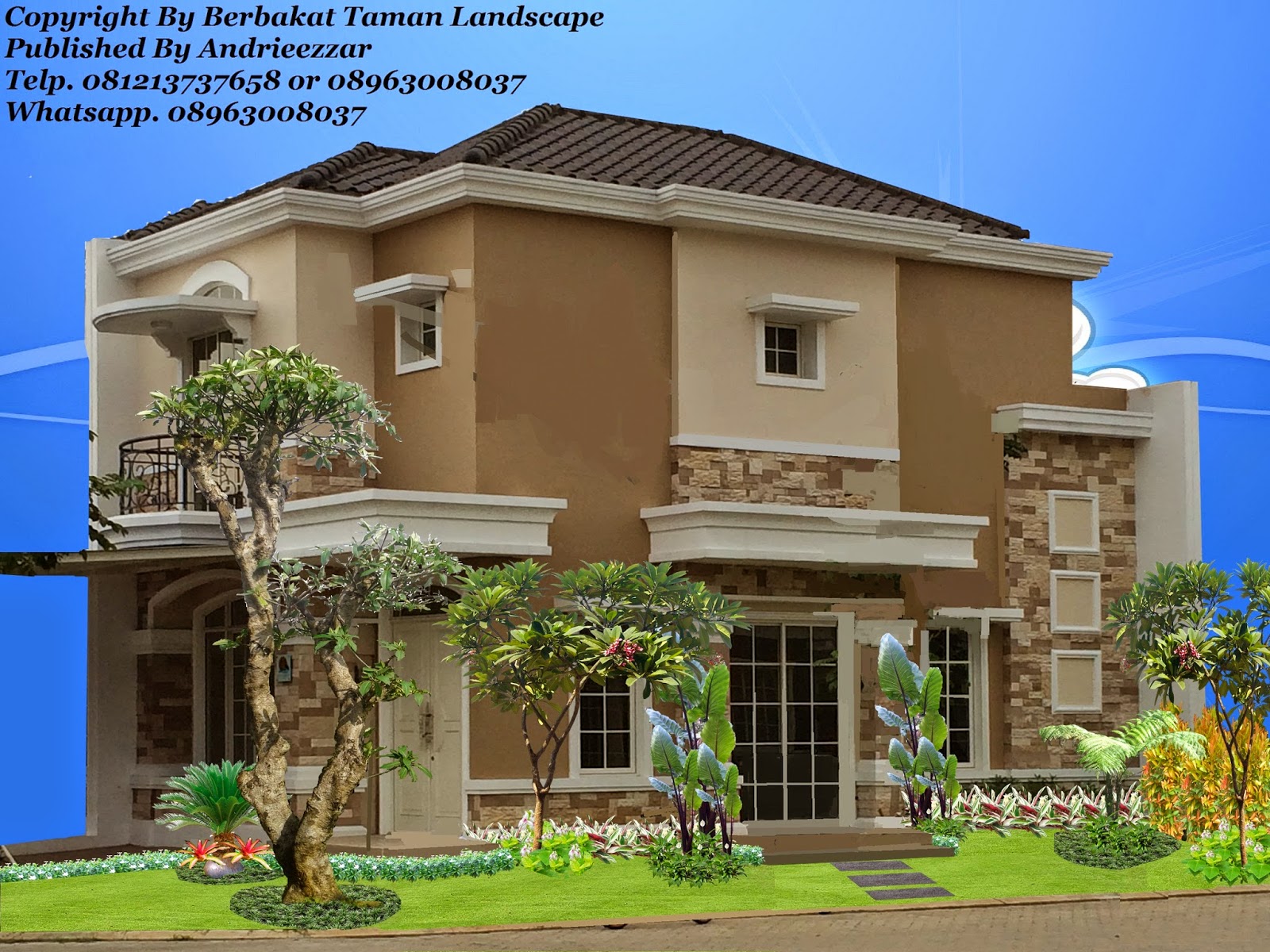 Contoh Desain Taman Minimalis | Gambar Taman Minimalis ...