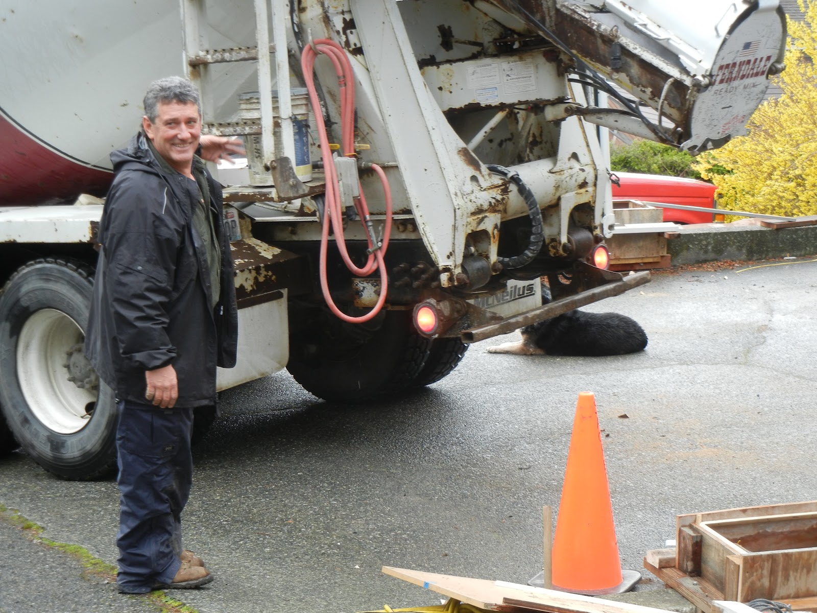 Glimpse of Peace the Hearse and the Cement Truck {Zac's Eagle Project}