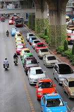 Bangkok Traffic, Thailand June 2012