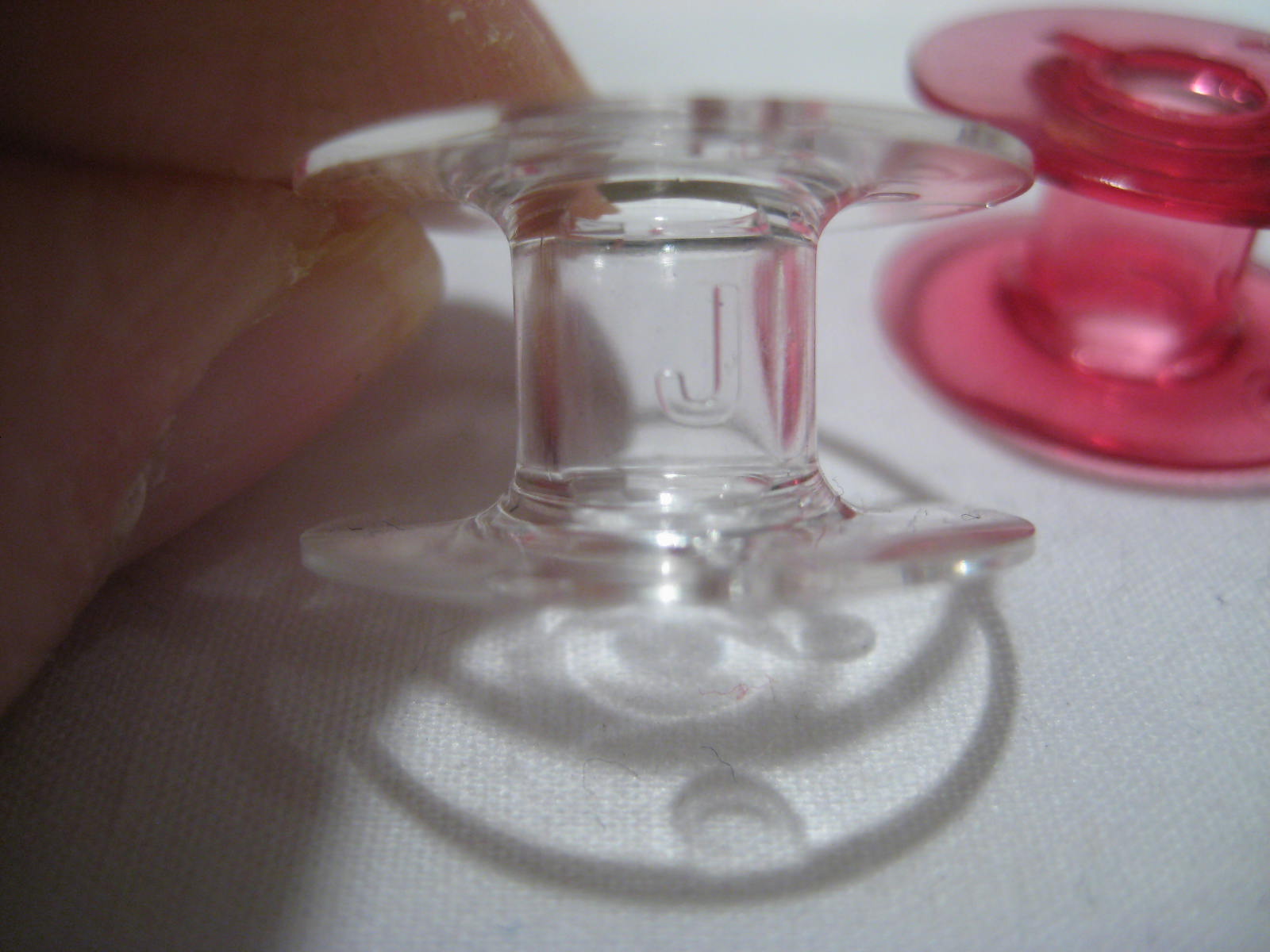 Amy's Free Motion Quilting Adventures Blue Bobbins and Short Feet