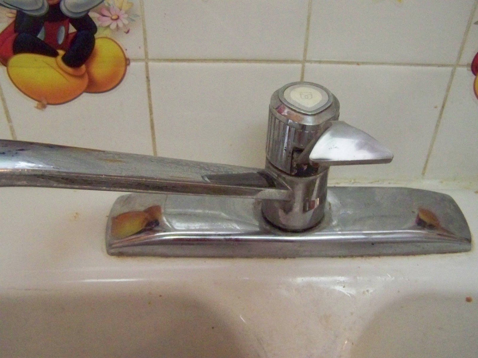 A to Z for Moms Like Me Getting your faucet to shine