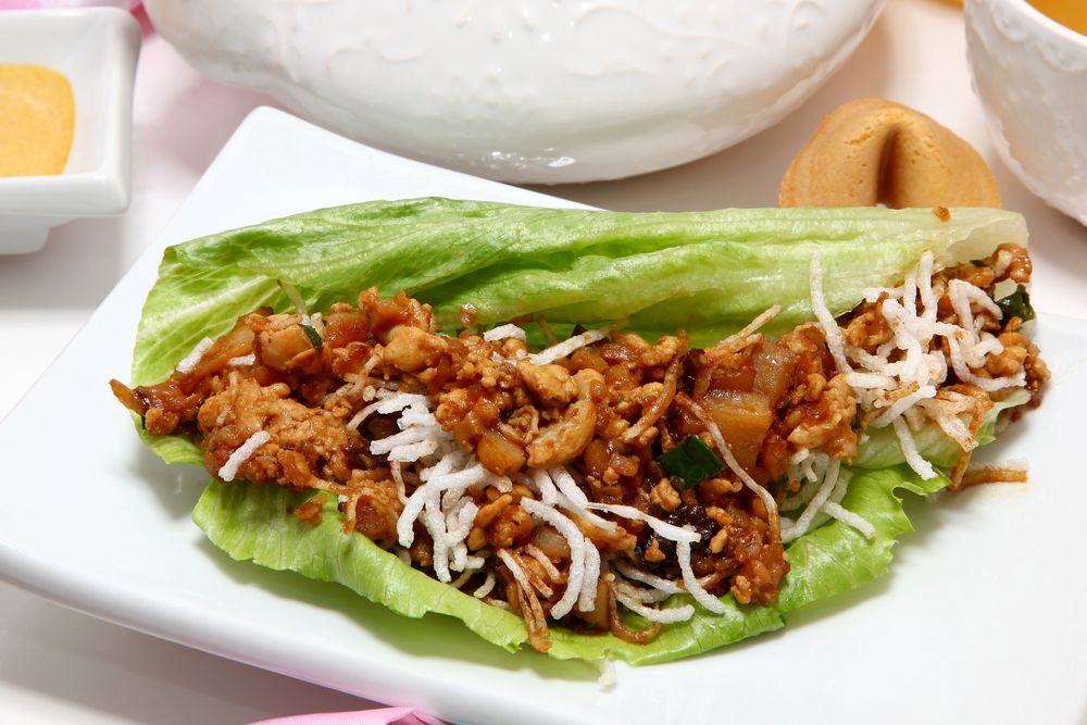 The Home Cooking Kitchen Homemade PF Changs Chicken Lettuce Wraps