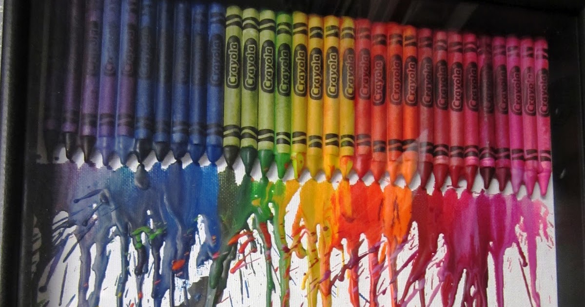 Melting Crayon Science & Art Project - I Want to be a Super Teacher