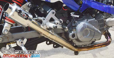 Modifikasi Yamaha Jupiter Z1 : jupiter z1 road race : knalpot smf jupiter z1