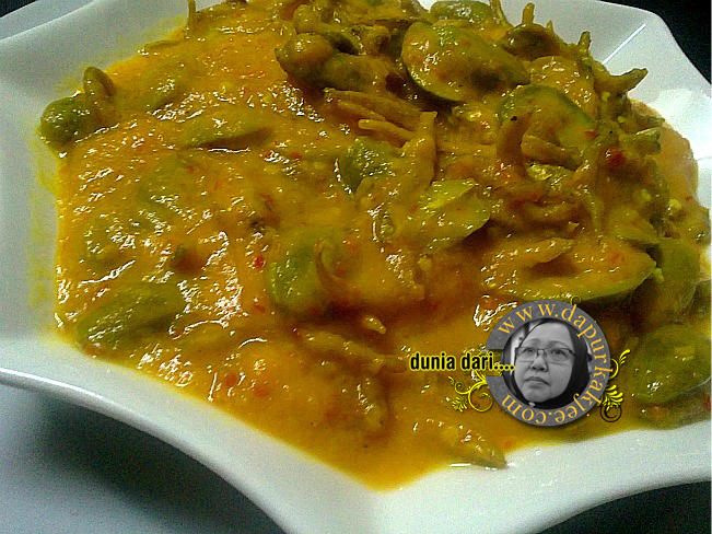 Fauziahsamadcom Sambal Tempoyak Bubuh Petai