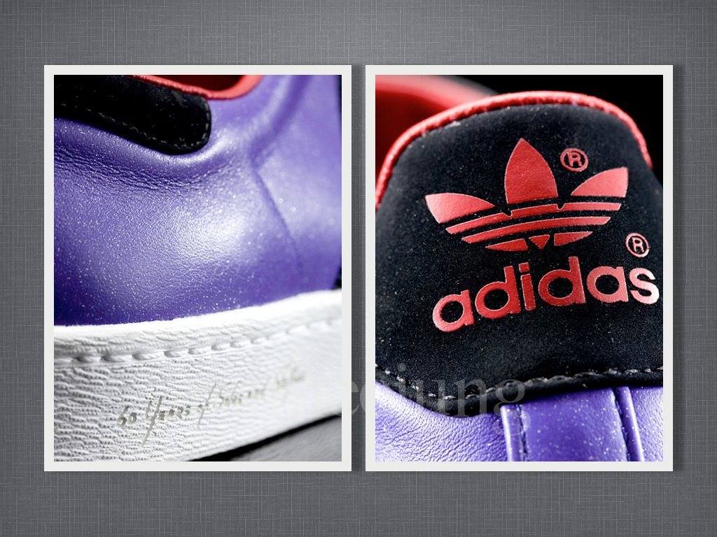adidas superstar 80s mens purple