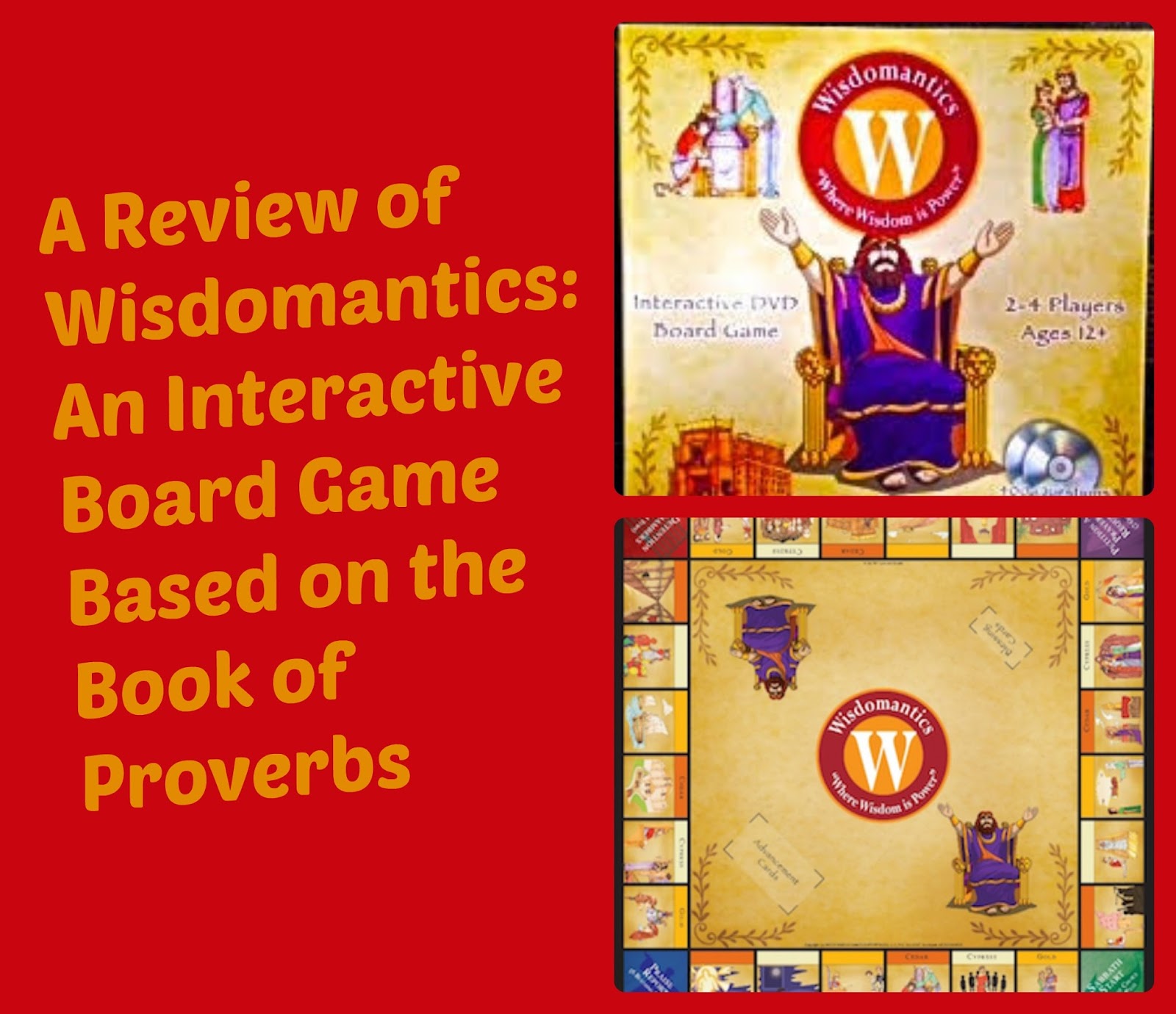 Review of Wisdomantics An Interactive Board Game Based on the Book of