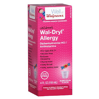 Drugstore.com coupon code: Walgreens Wal-Dryl Children's Allergy Oral Solution Dye-Free, Bubble Gum
