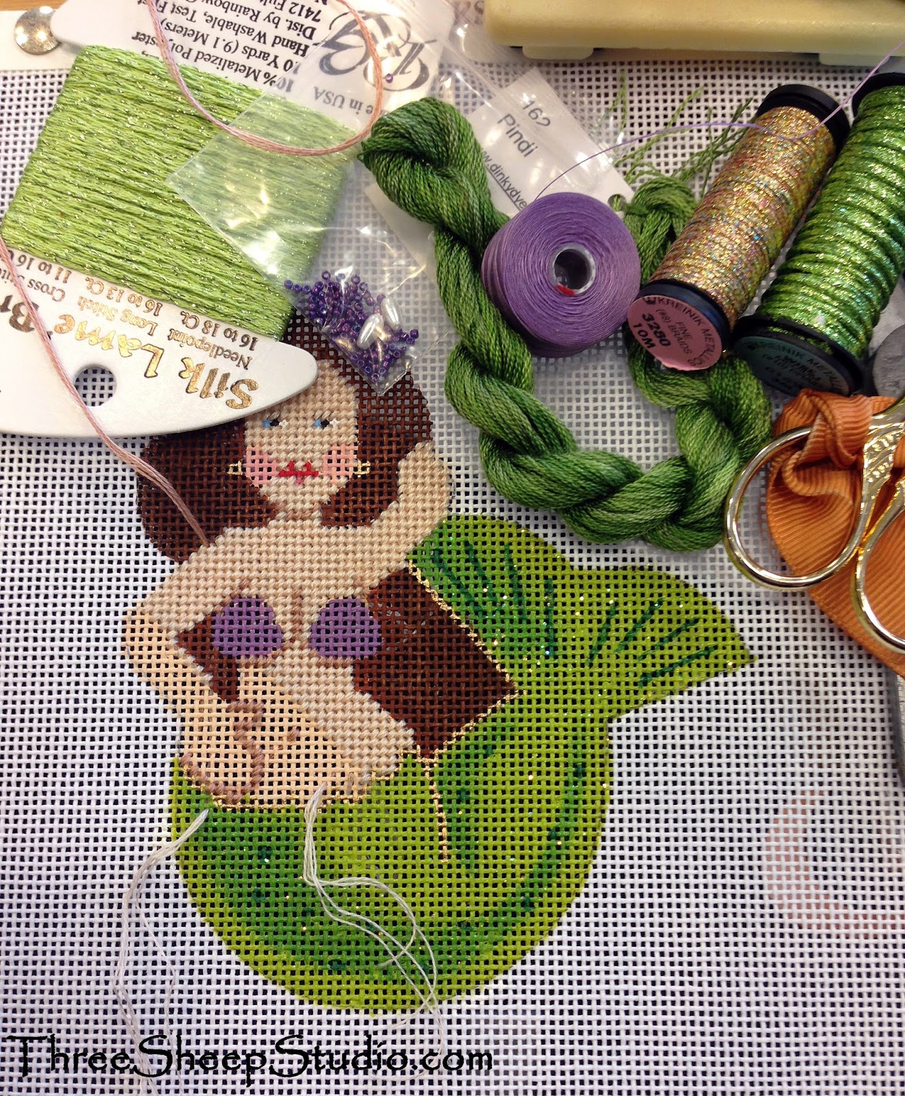 Three Sheep Studio Embroidery Guild Retreat...