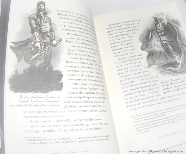Diagramação e ilustrações Resenha, livro, O poder verdadeiro, G. Brasman e G. Norris, Verus, ilustrações, trecho