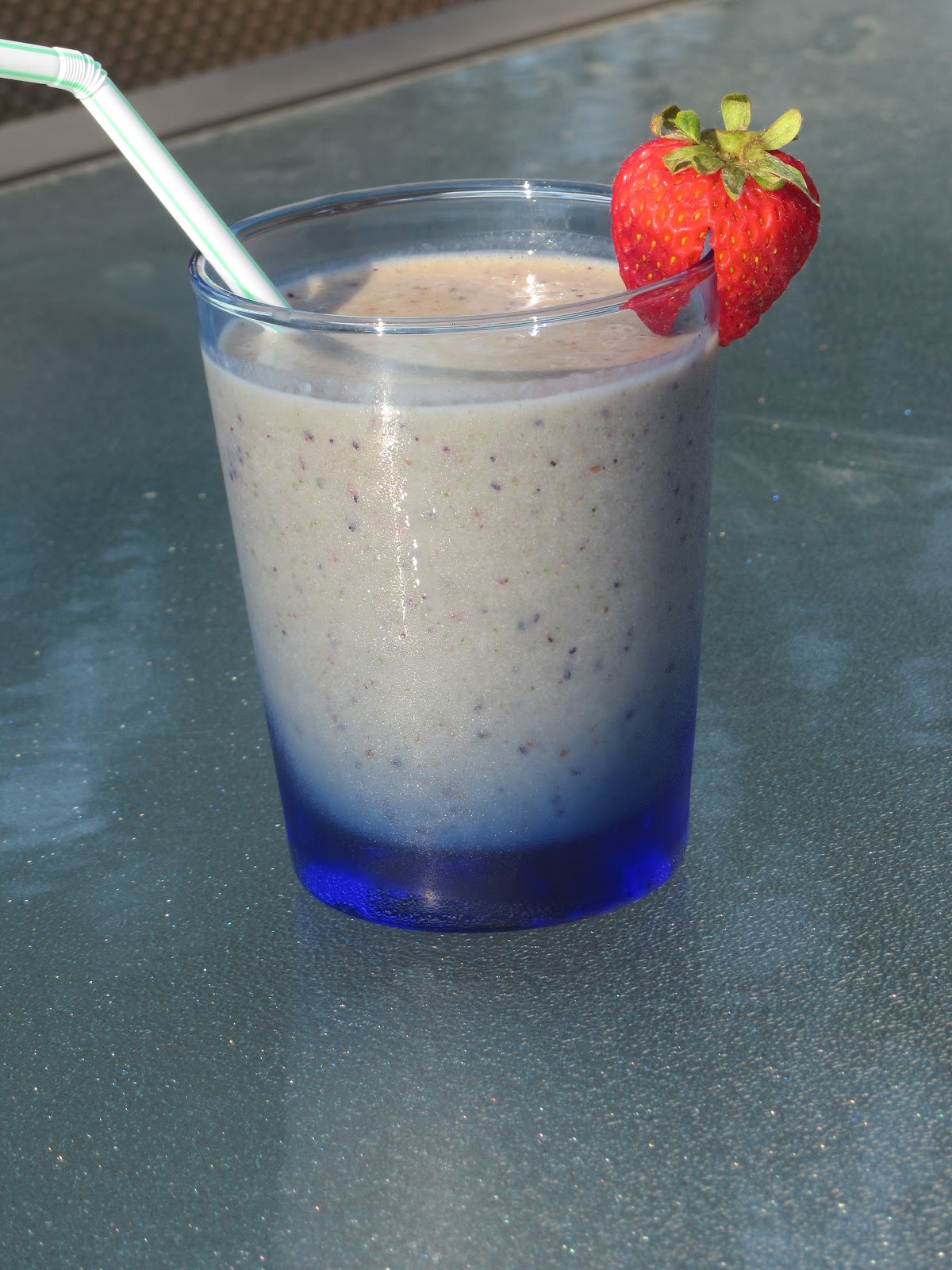 Been There Baked That Banana Berry Green Smoothie