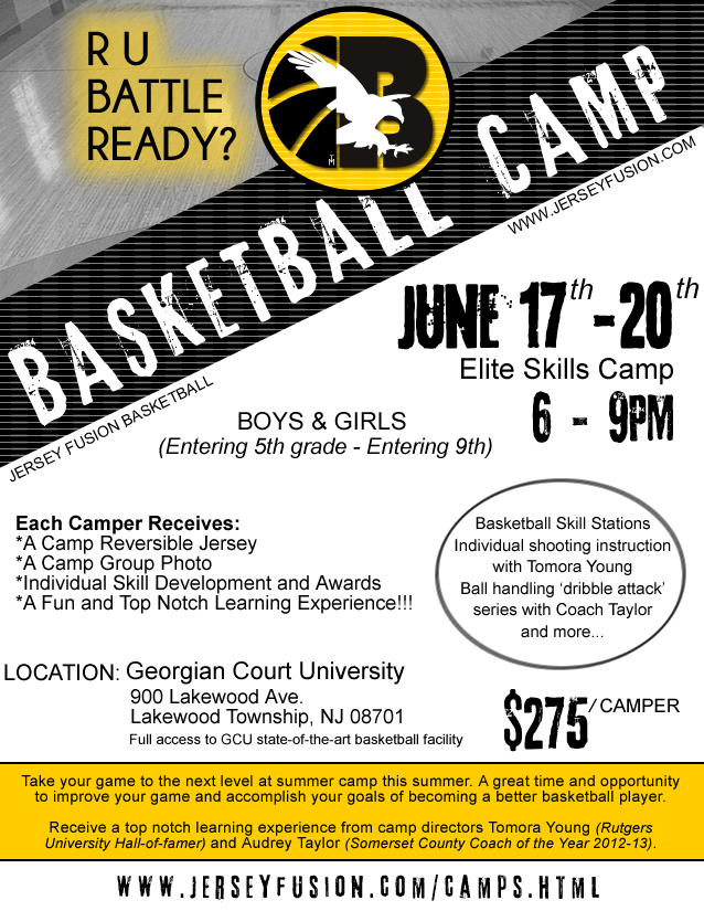 Jersey Fusion Elite AAU Basketball Events/Tournaments