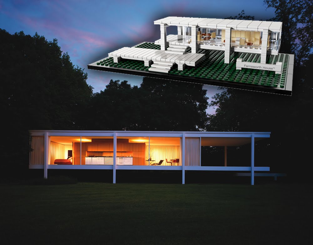 orderan blog the new lego farnsworth house a look at the original