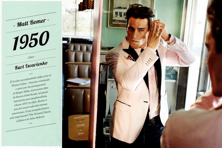 Matt Bomer exclusive! - GQ TV, British GQ