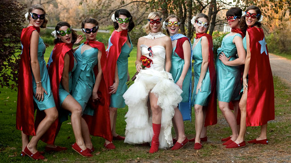 The Incredible Stuffs: Awesome Superhero Theme Wedding