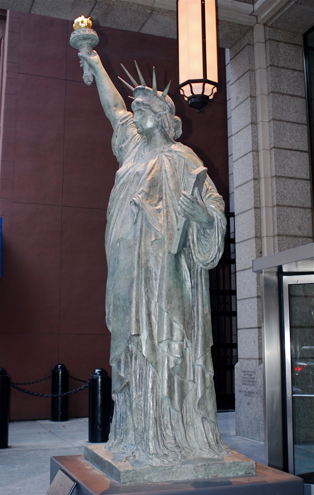 NYC ♥ NYC The Statue of Liberty at 667 Madison Avenue