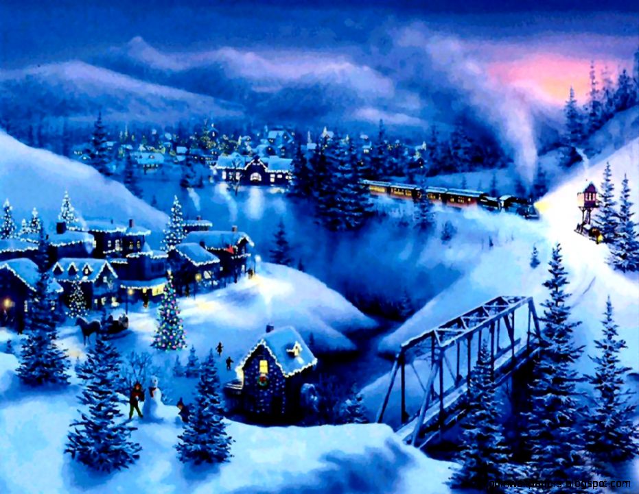 Winter Christmas Desktop Backgrounds Winter Christmas Desktop Backgrounds