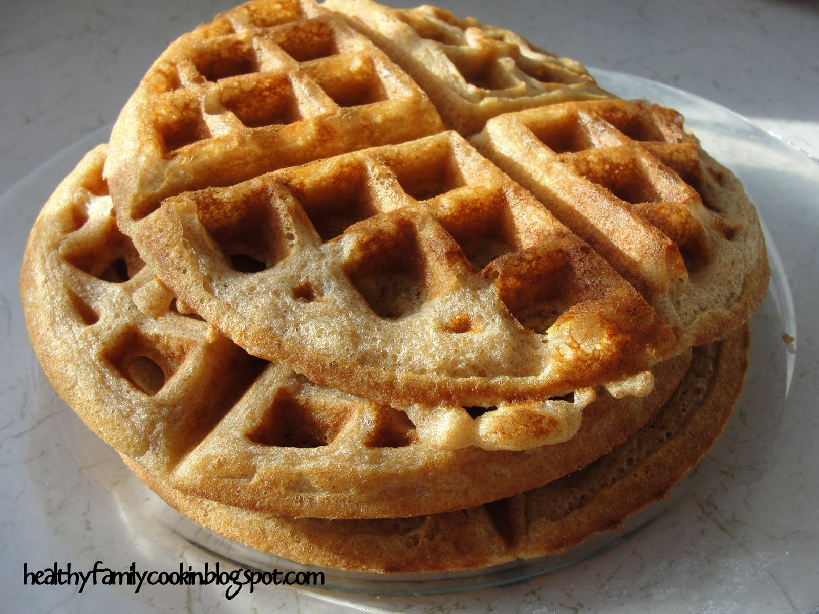 Healthy Family Cookin' "Wonder"ful Waffles