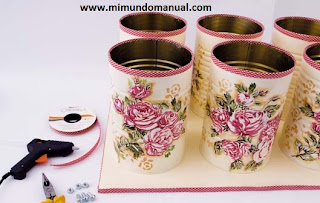 Manualidades para decorar el Baño ~ Mimundomanual