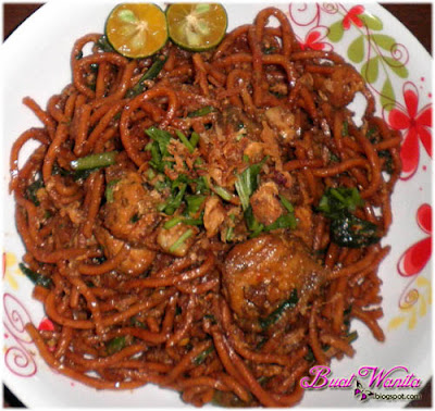 Mee Goreng Mamak Sedap Kering. Cara Buat. Cara Masak