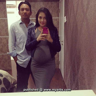 Lagi GAMBAR TERBARU FASHA SANDHA Yang Semakin Sarat Mengandung