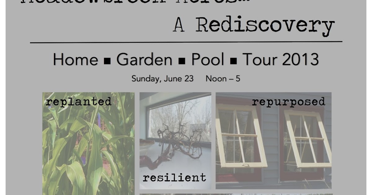 P O T A G E R Meadowbrook Acres Garden Tour