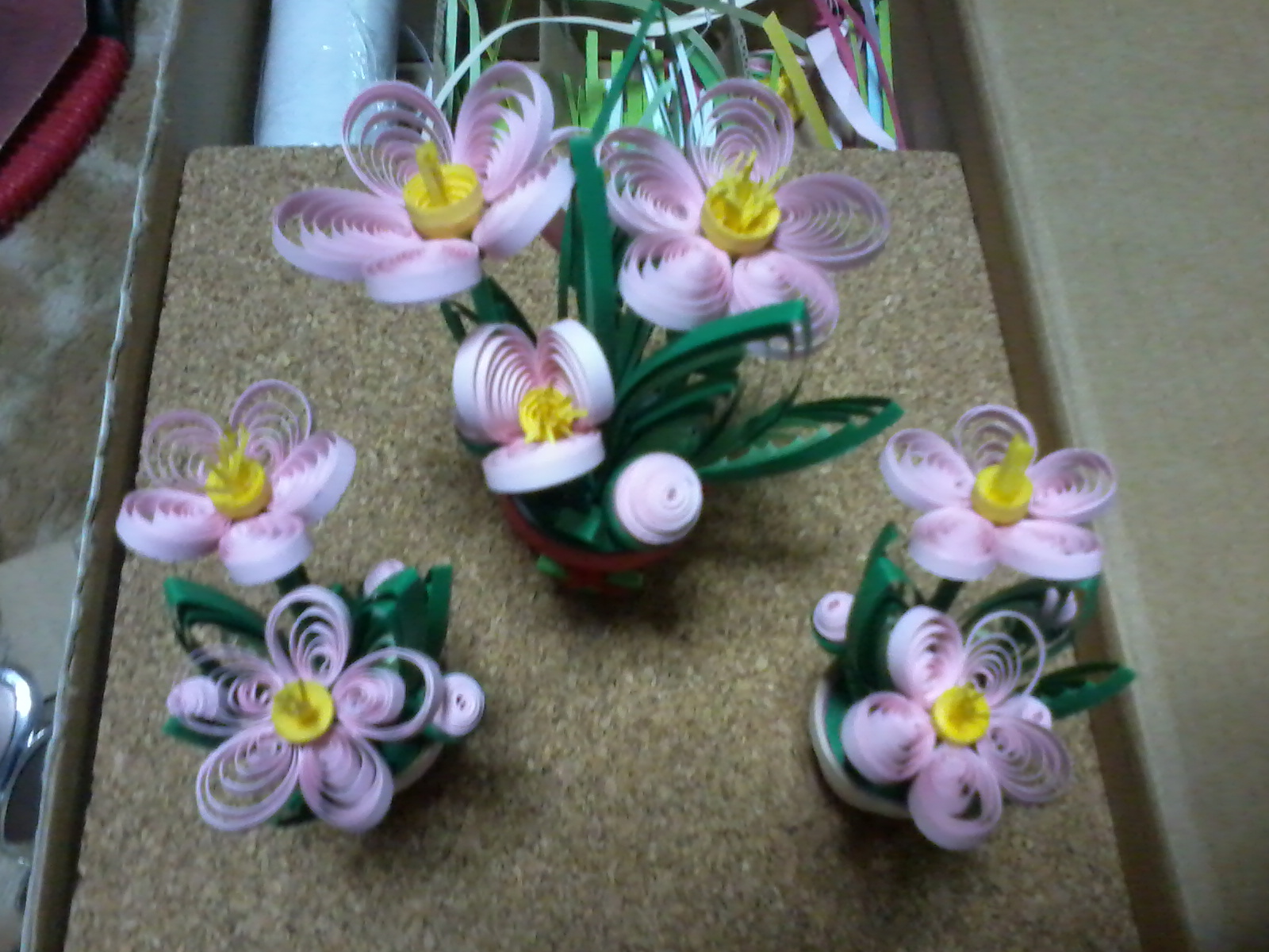 quilling my passion Mini Flower Pots