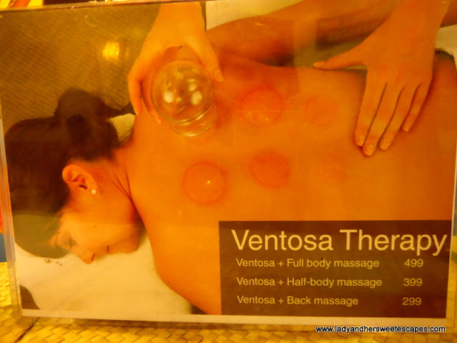 ventosa therapy at Tibiao Fish Spa