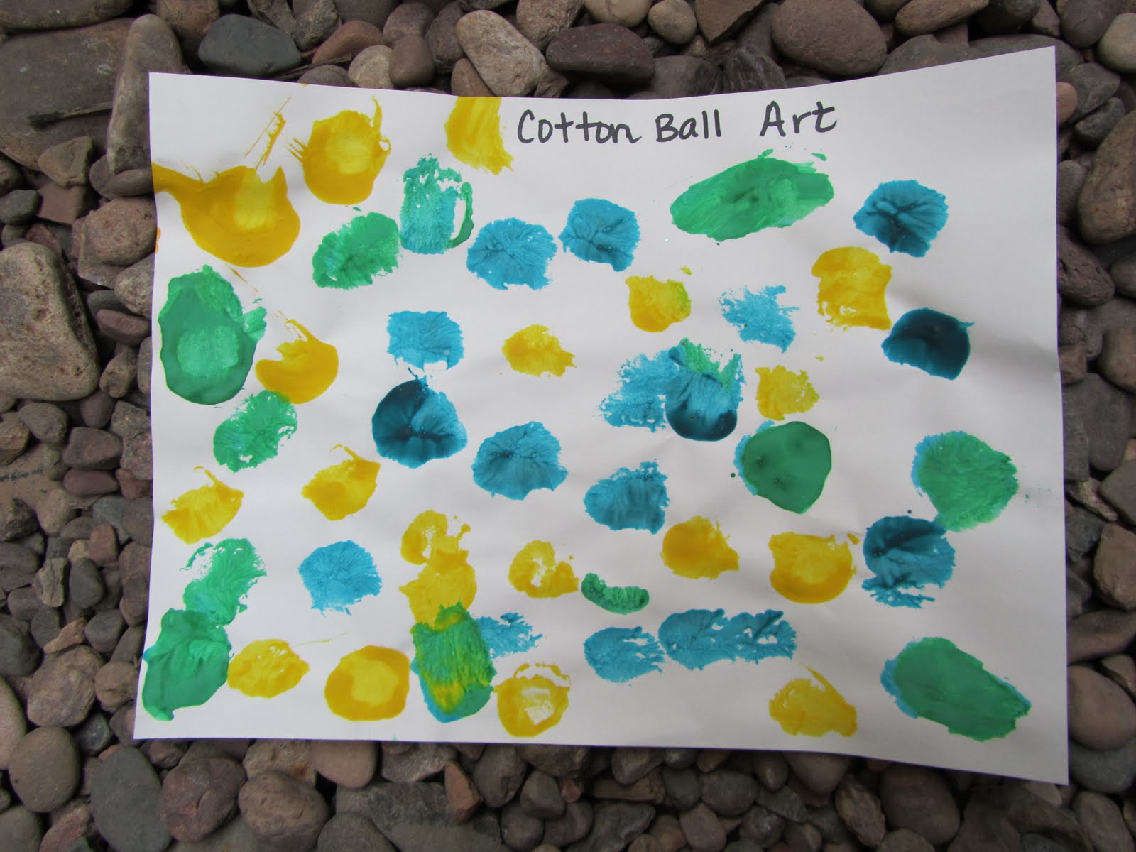 Cotton Ball Art