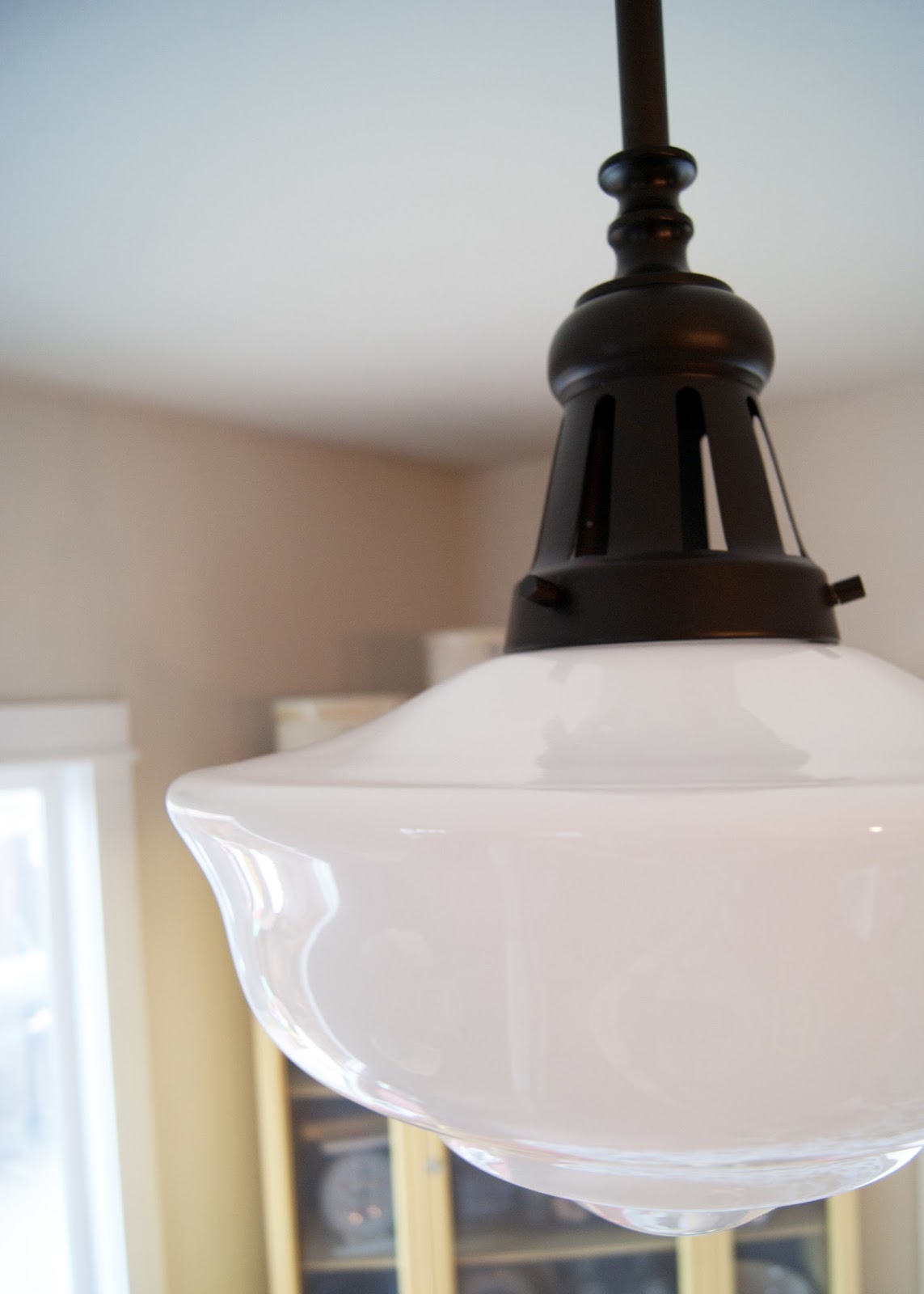 Schoolhouse Light for the Dining Room Averie Lane Schoolhouse Light