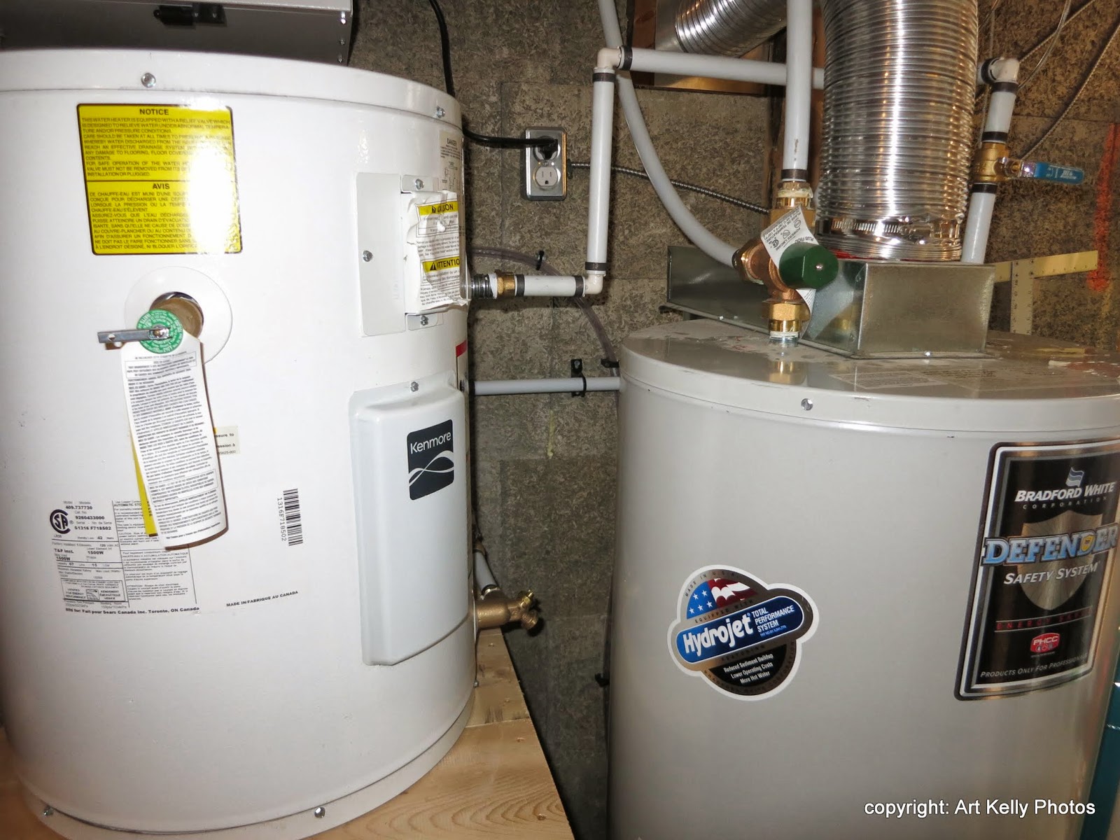Living Off Grid 45.05 N, 77.85 W OFF GRID ELECTRIC WATER HEATER